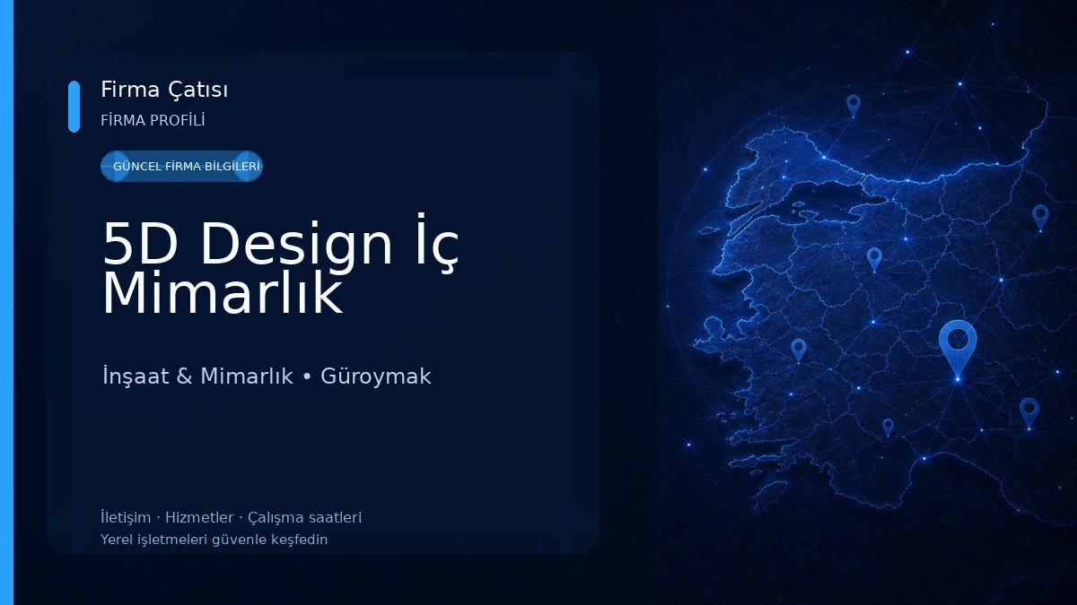 5D Design İç Mimarlık 
