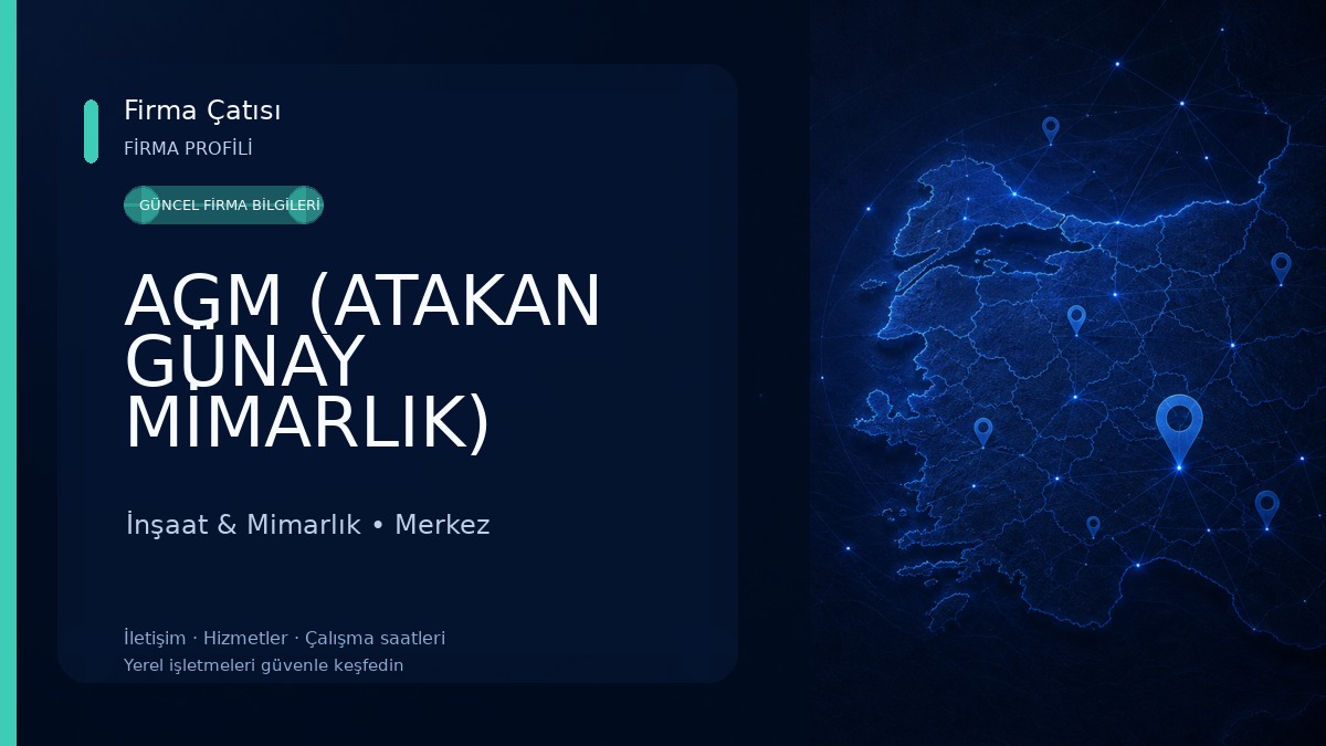 AGM (ATAKAN GÜNAY MİMARLIK)