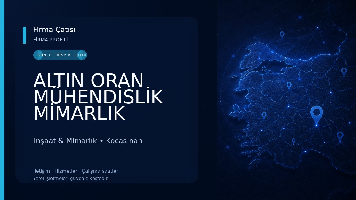 ALTIN ORAN MÜHENDİSLİK MİMARLIK
