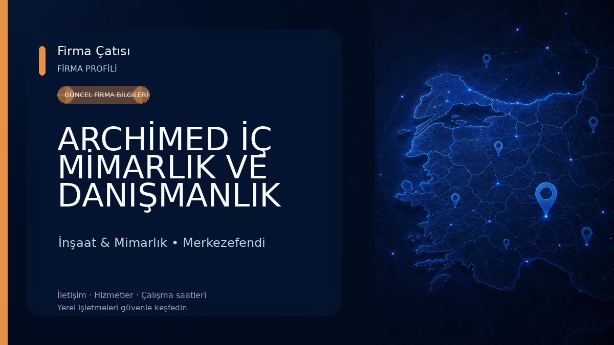 ARCHİMED İÇ MİMARLIK VE DANIŞMANLIK