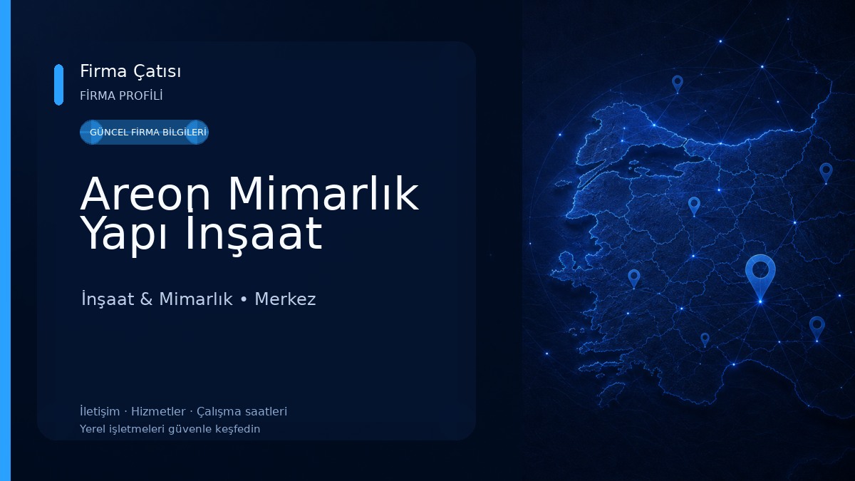 Areon Mimarlık Yapı İnşaat İnşaat & Mimarlık