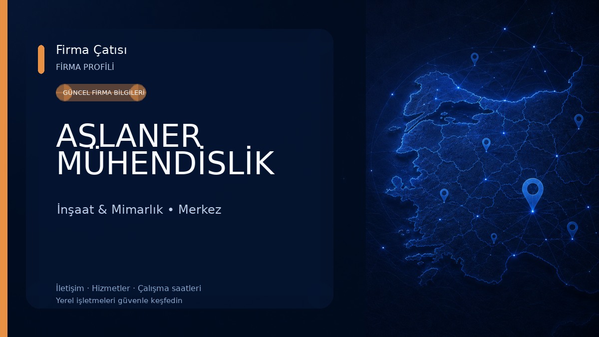 ASLANER MÜHENDİSLİK 