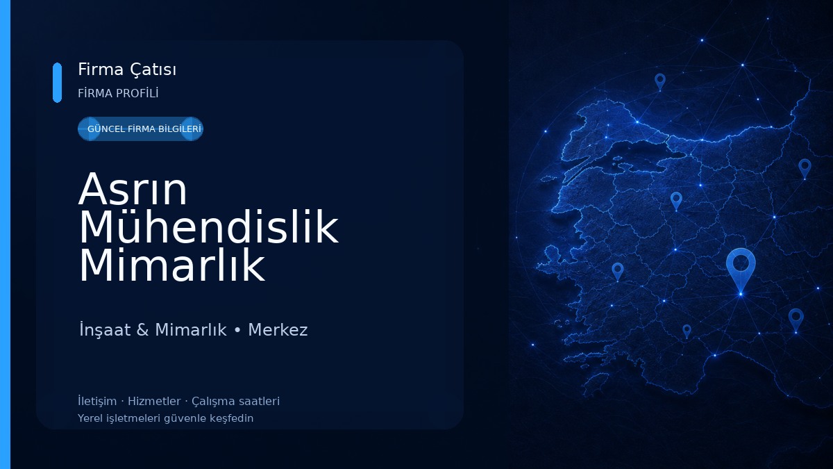 Asrın Mühendislik Mimarlık İnşaat & Mimarlık