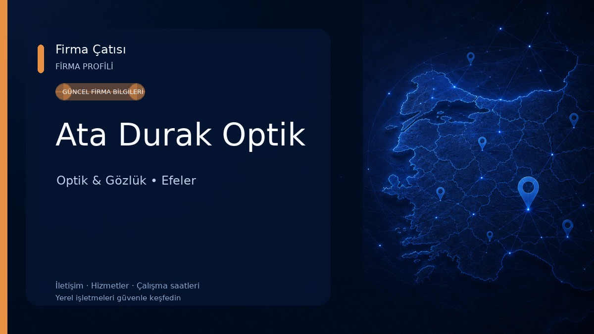 Ata Durak Optik Optik & Gözlük