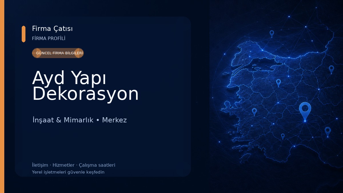 Ayd Yapı Dekorasyon İnşaat & Mimarlık