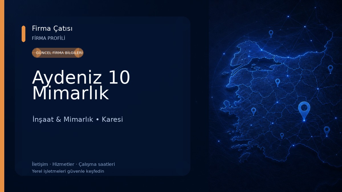 Aydeniz 10 Mimarlık İnşaat & Mimarlık