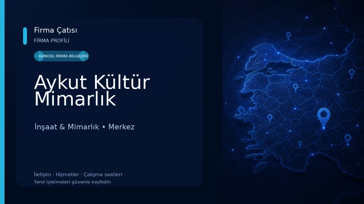 Aykut Kültür Mimarlık İnşaat & Mimarlık