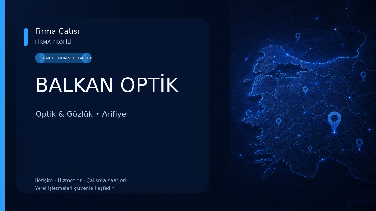 BALKAN OPTİK 