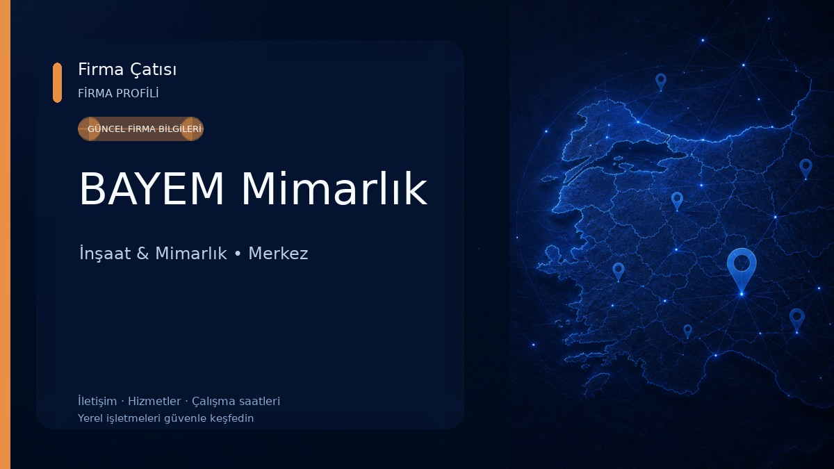 BAYEM Mimarlık İnşaat & Mimarlık