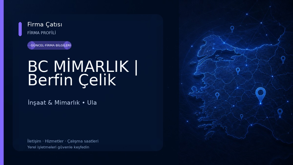BC MİMARLIK | Berfin Çelik İnşaat & Mimarlık