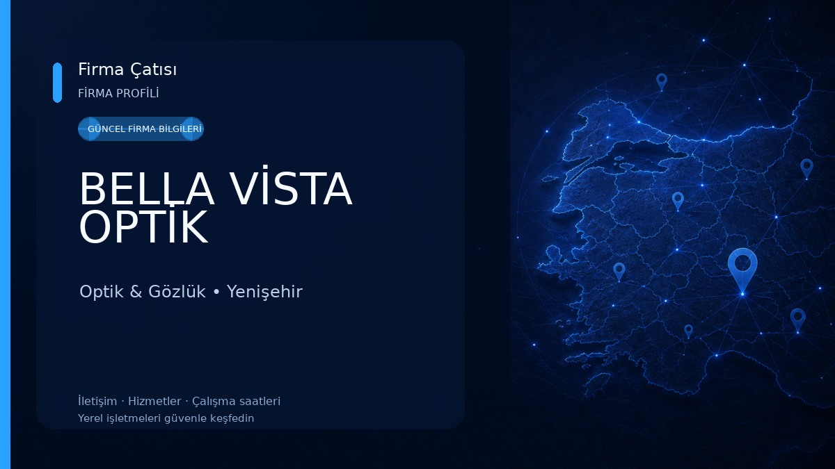 BELLA VİSTA OPTİK Optik & Gözlük