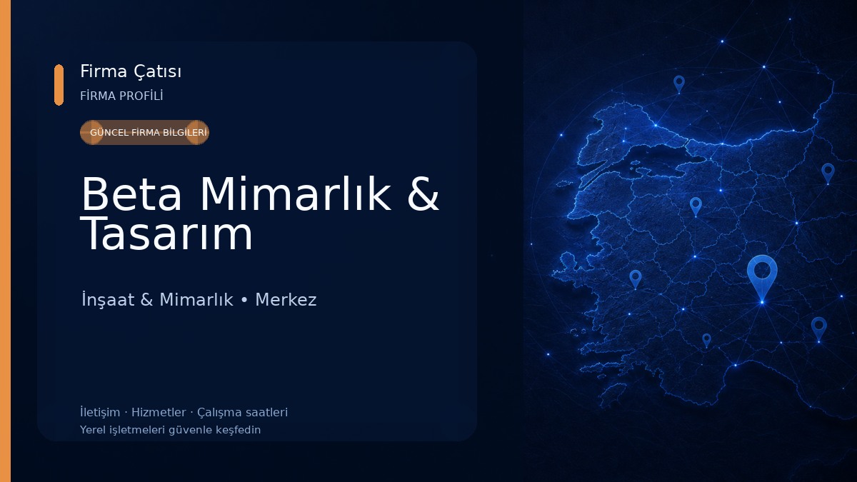 Beta Mimarlık & Tasarım
