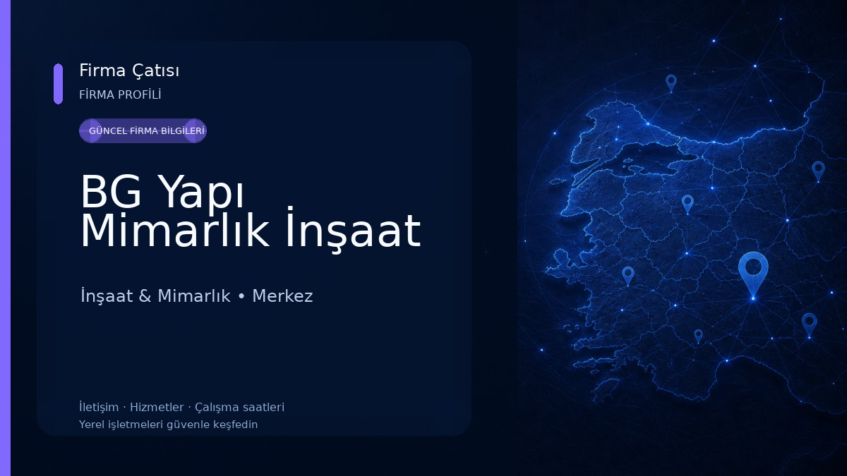 BG Yapı Mimarlık İnşaat
