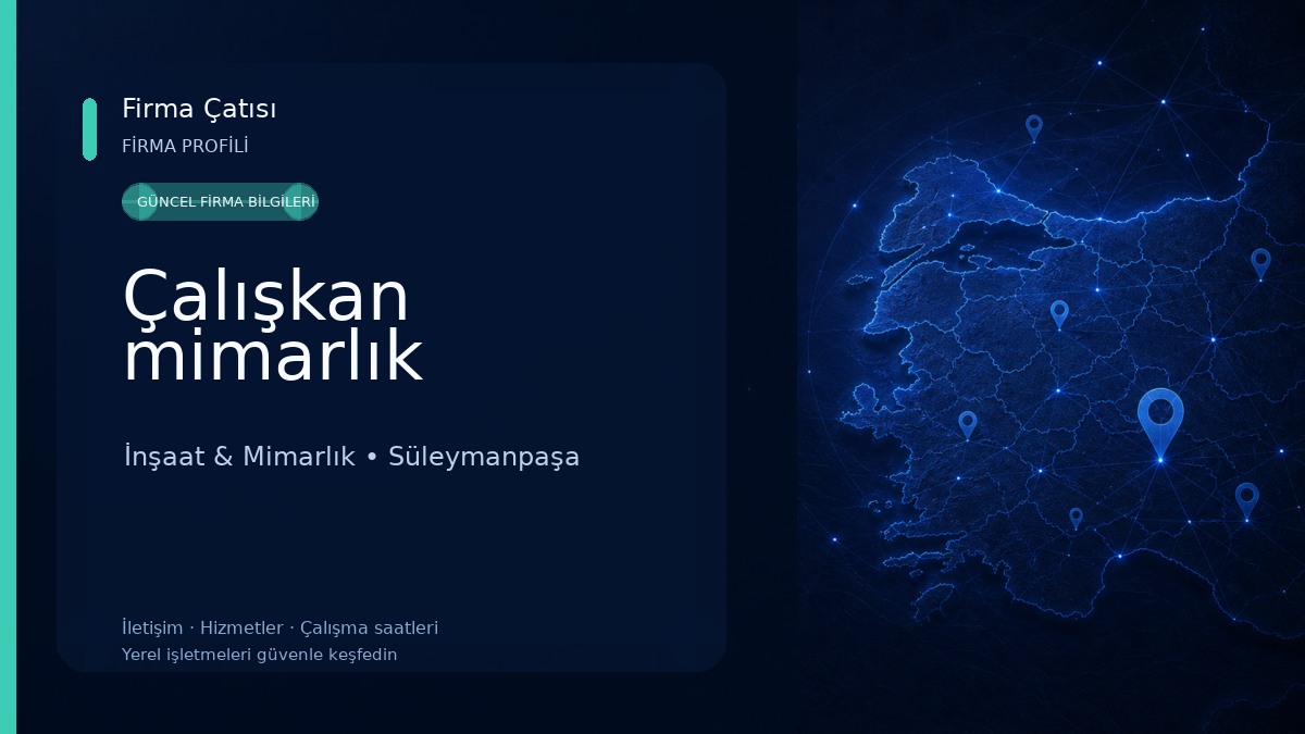 Çalışkan mimarlık İnşaat & Mimarlık