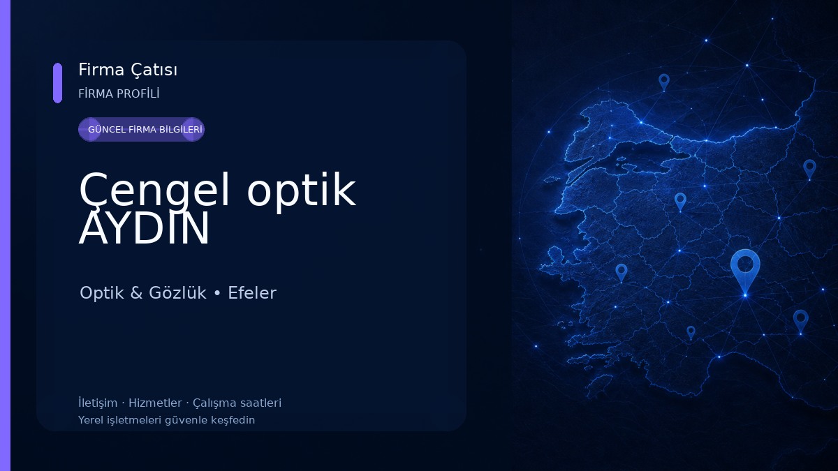 Çengel optik AYDIN 