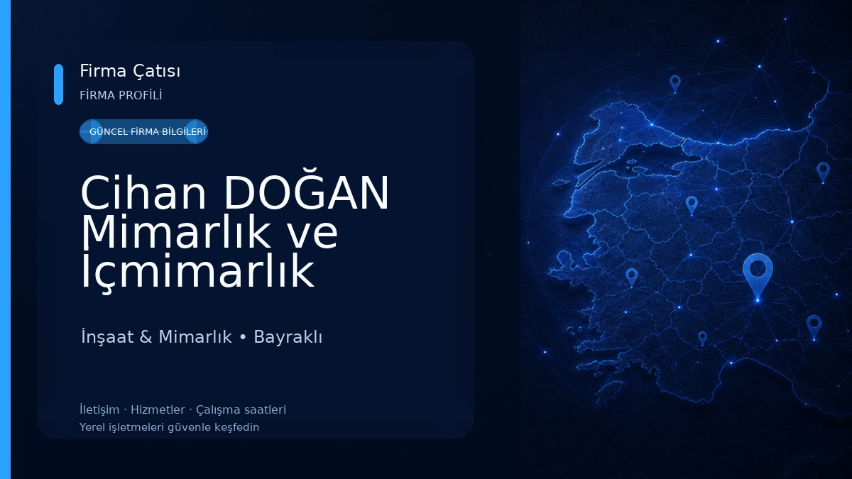 Cihan DOĞAN Mimarlık ve İçmimarlık İnşaat & Mimarlık