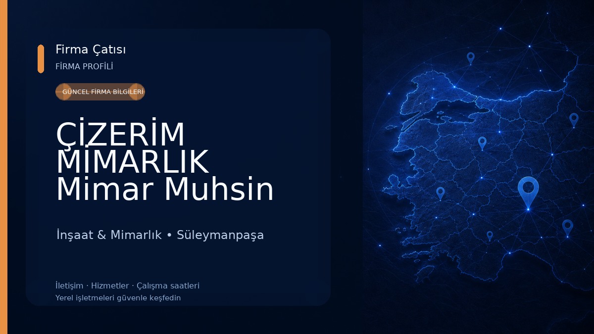 ÇİZERİM MİMARLIK Mimar Muhsin Barut İnşaat & Mimarlık