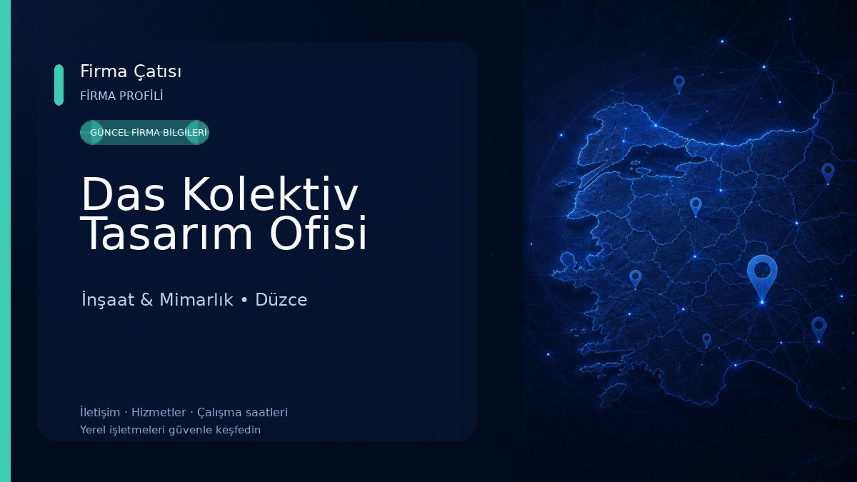 Das Kolektiv Tasarım Ofisi İnşaat & Mimarlık