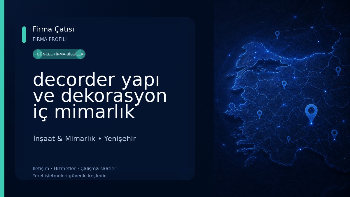 decorder yapı ve dekorasyon iç mimarlık 