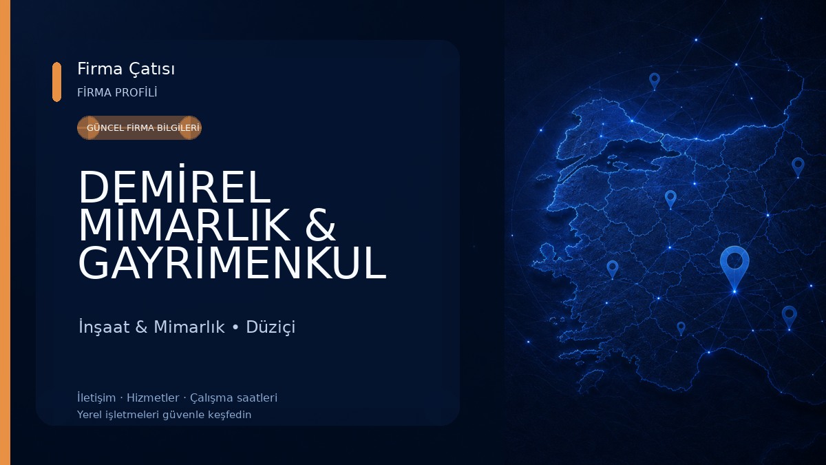 DEMİREL MİMARLIK & GAYRİMENKUL