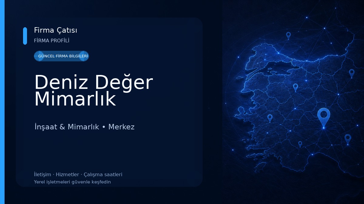 Deniz Değer Mimarlık