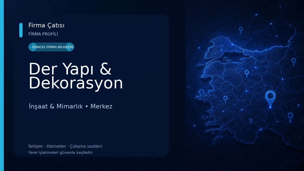 Der Yapı & Dekorasyon İnşaat & Mimarlık