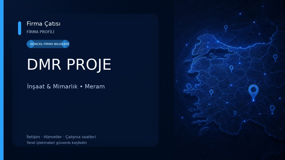 DMR PROJE İnşaat & Mimarlık