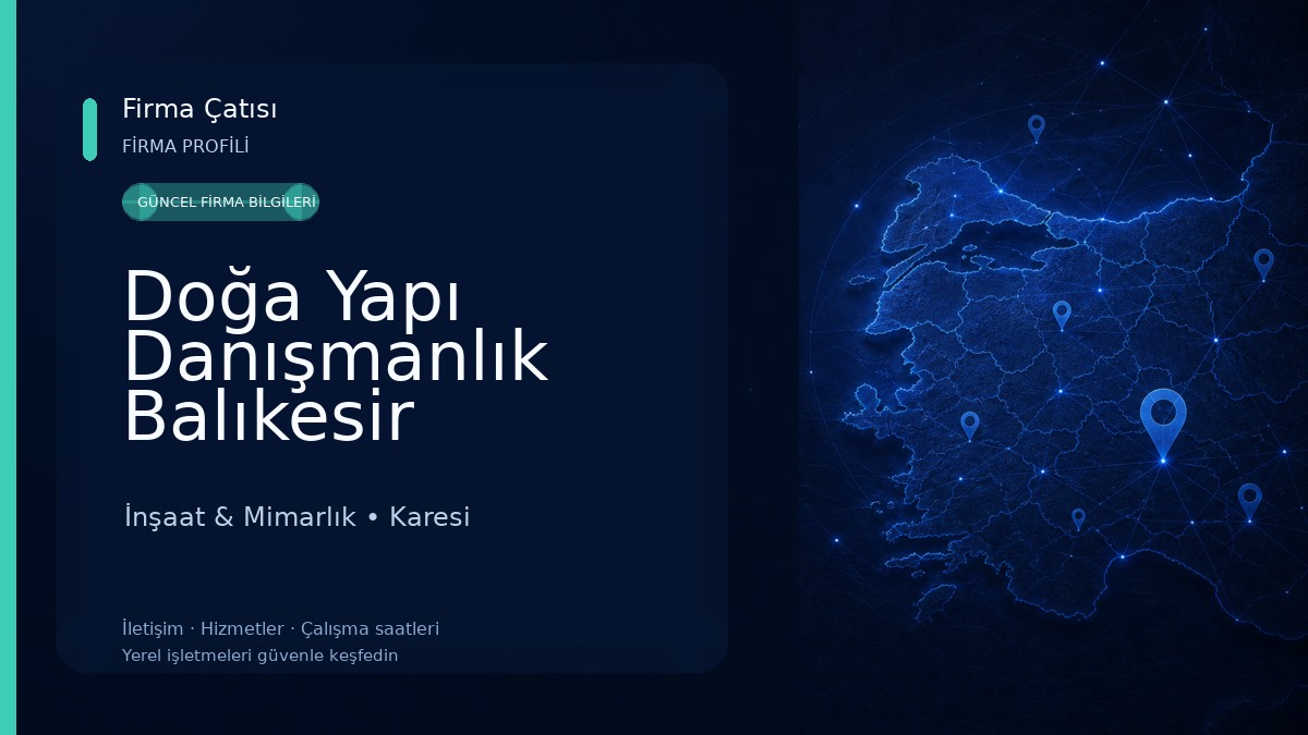 Doğa Yapı Danışmanlık Balıkesir İnşaat & Mimarlık