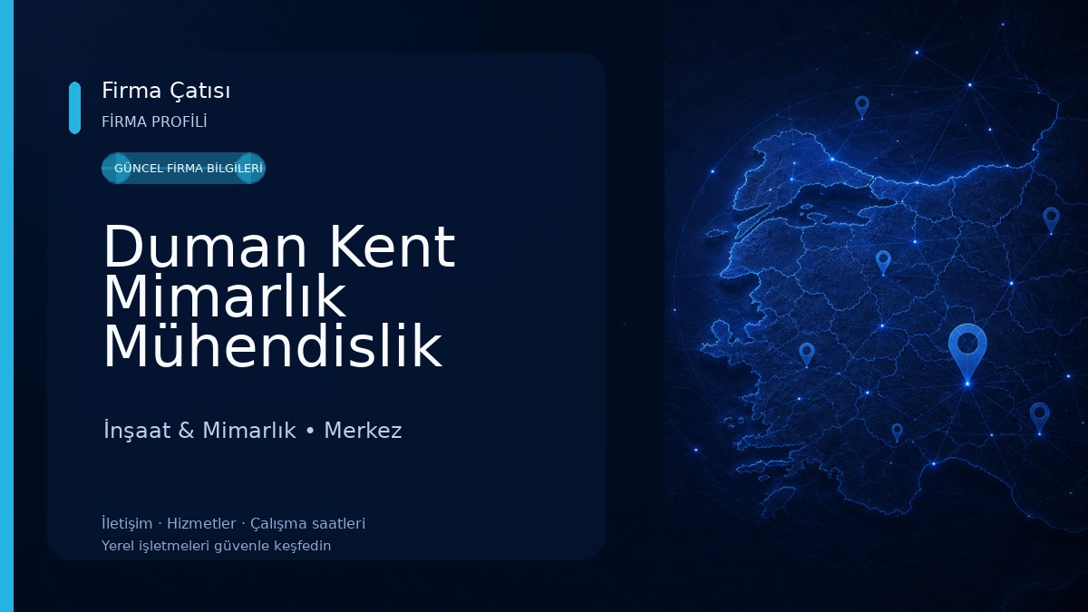 Duman Kent Mimarlık Mühendislik