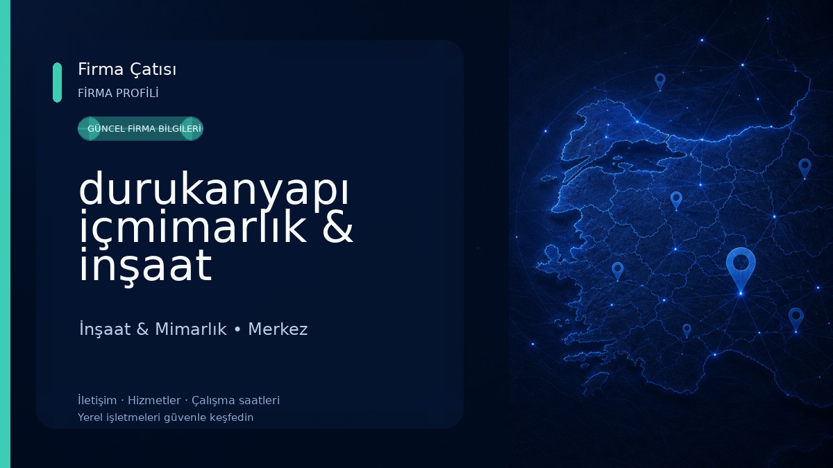 durukanyapı içmimarlık & inşaat