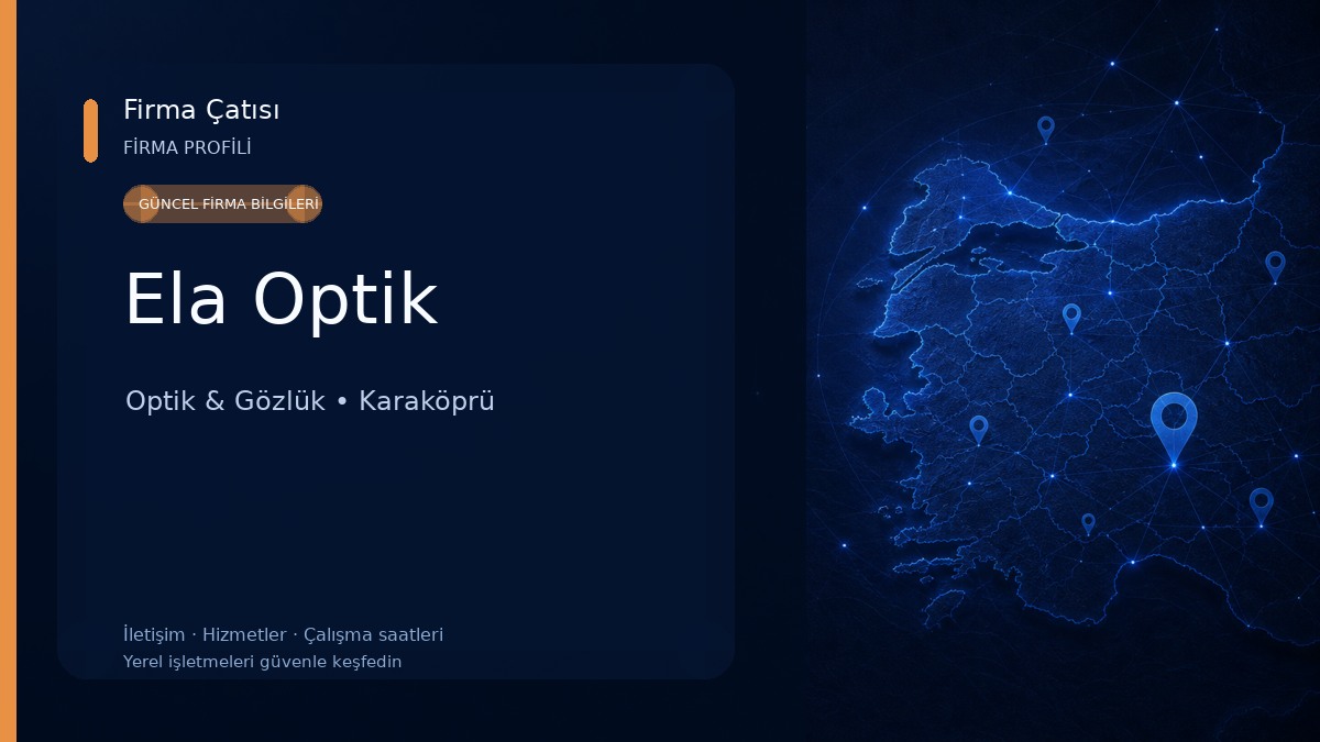 Ela Optik Optik & Gözlük