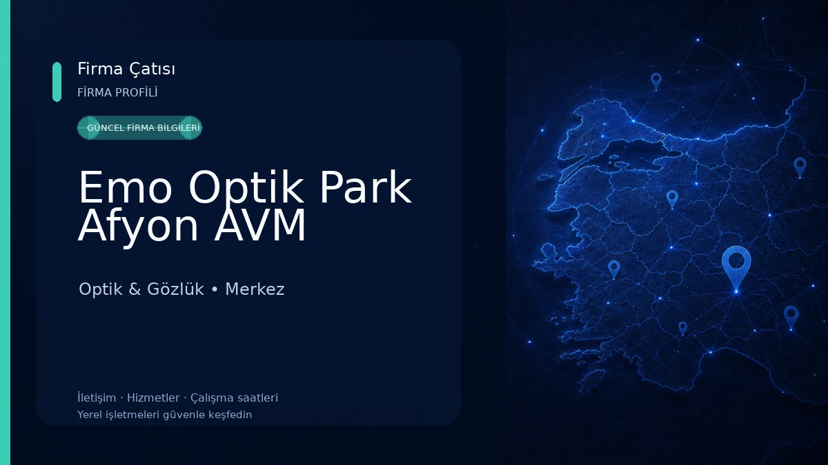Emo Optik Park Afyon AVM
