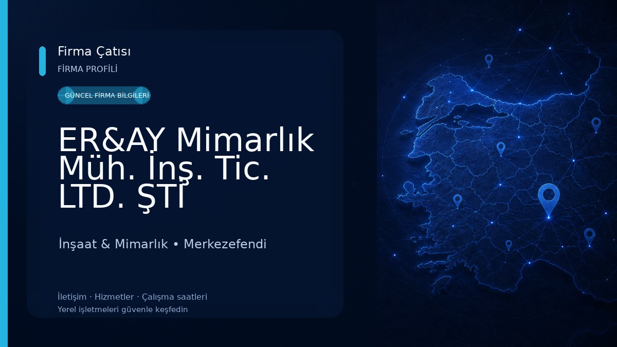 ER&AY Mimarlık Müh. İnş. Tic. LTD. ŞTİ İnşaat & Mimarlık