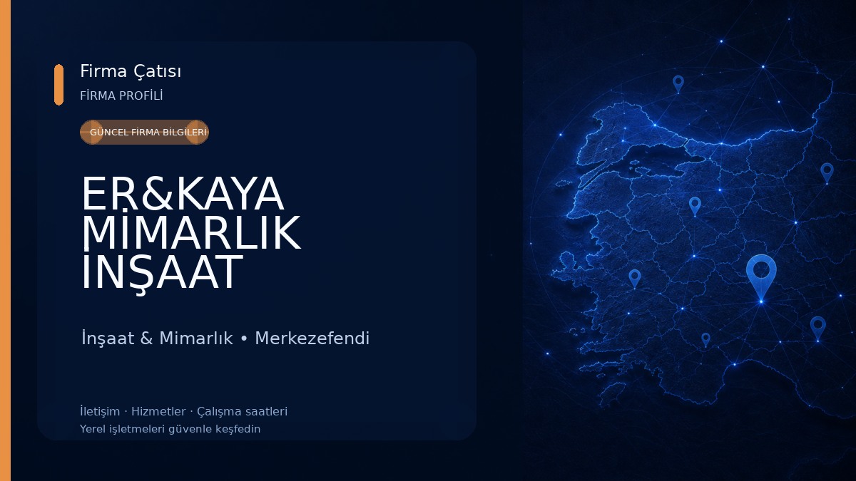 ER&KAYA MİMARLIK İNŞAAT İnşaat & Mimarlık