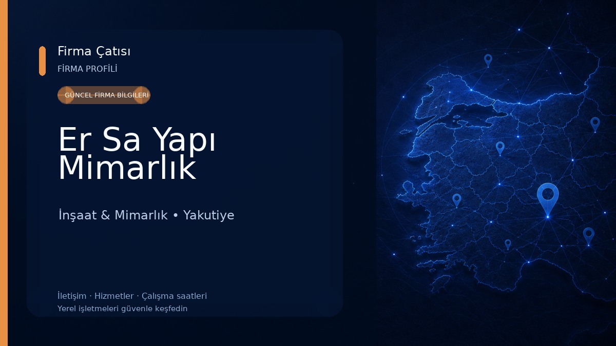 Er Sa Yapı Mimarlık