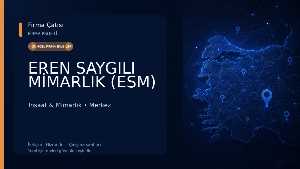 EREN SAYGILI MİMARLIK (ESM) 