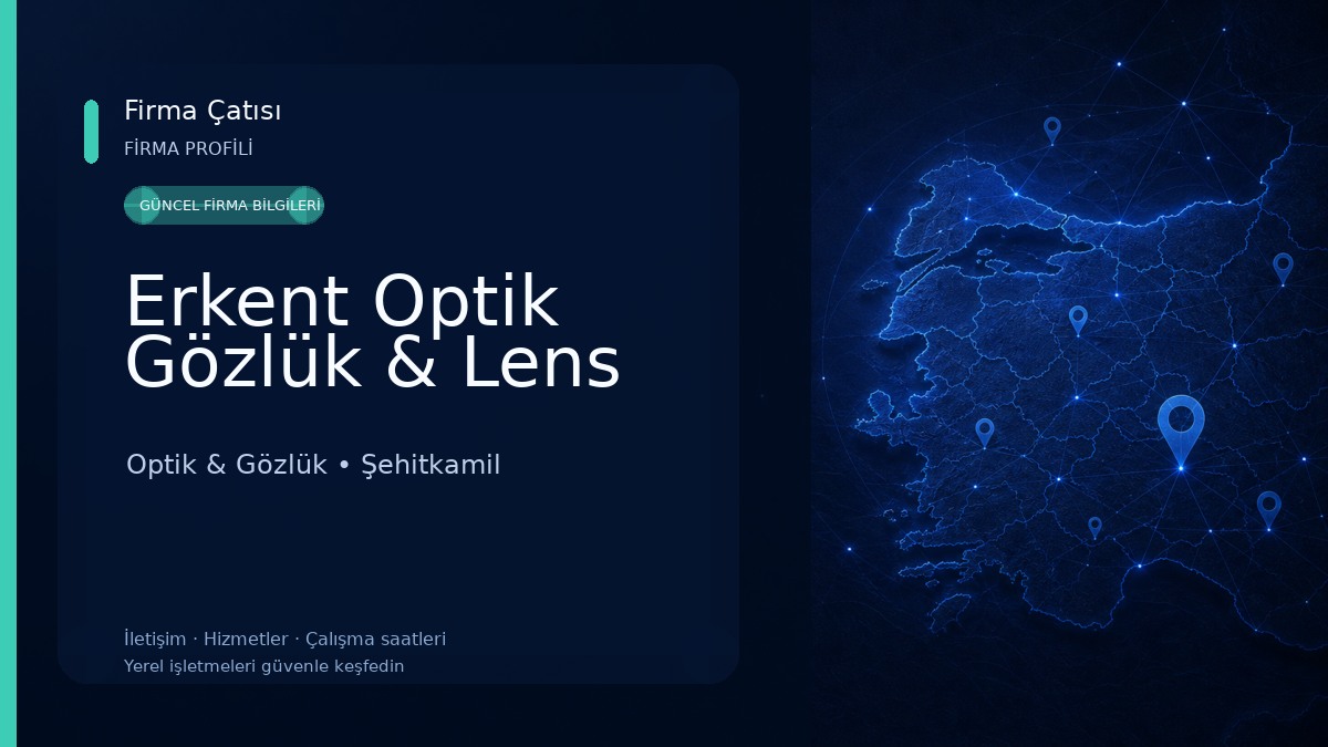 Erkent Optik Gözlük & Lens Optik & Gözlük