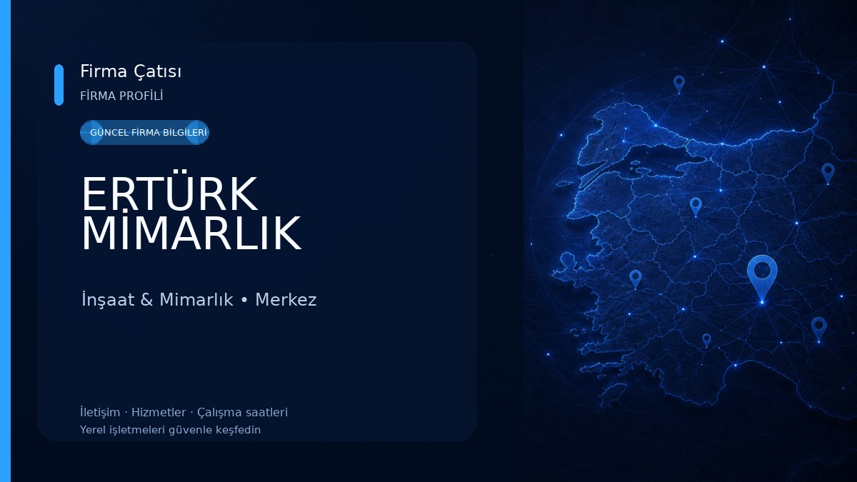 ERTÜRK MİMARLIK İnşaat & Mimarlık