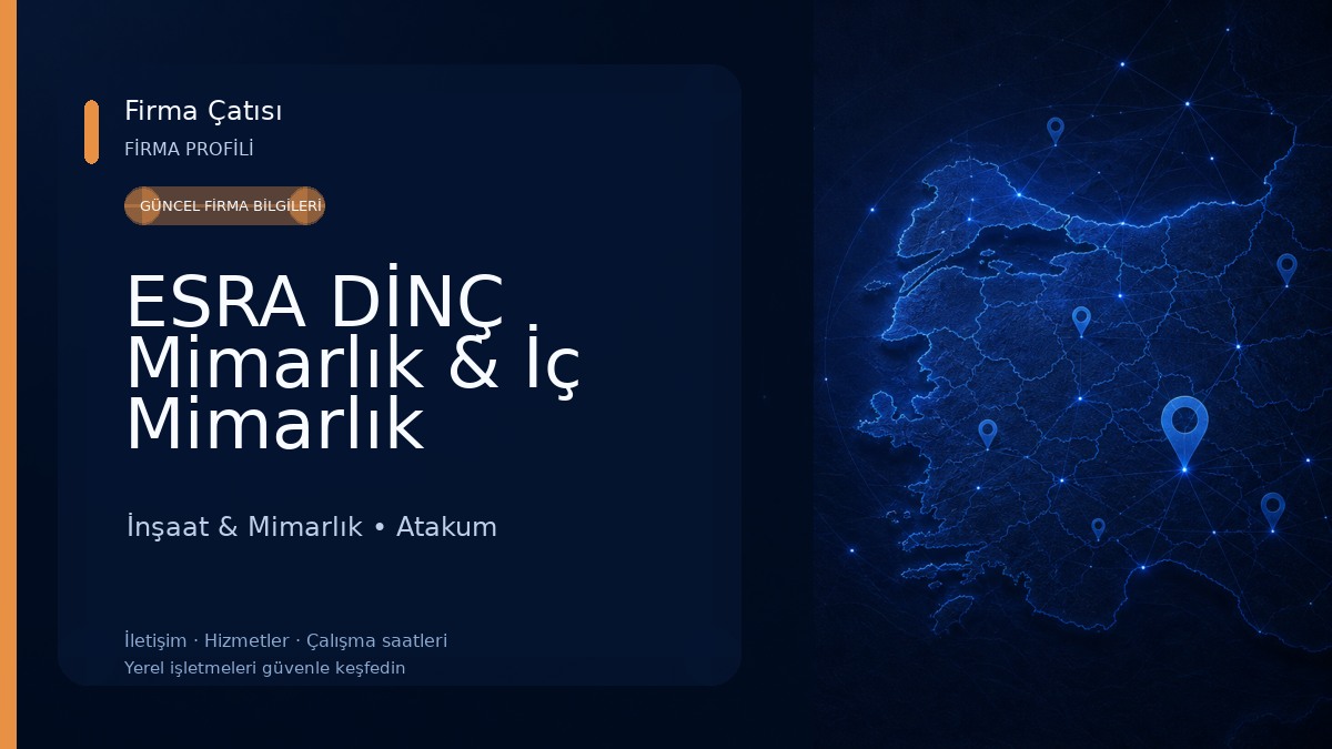 ESRA DİNÇ Mimarlık & İç Mimarlık İnşaat & Mimarlık