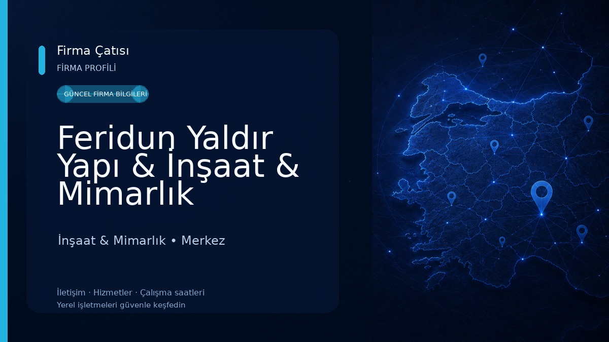 Feridun Yaldır Yapı & İnşaat & Mimarlık