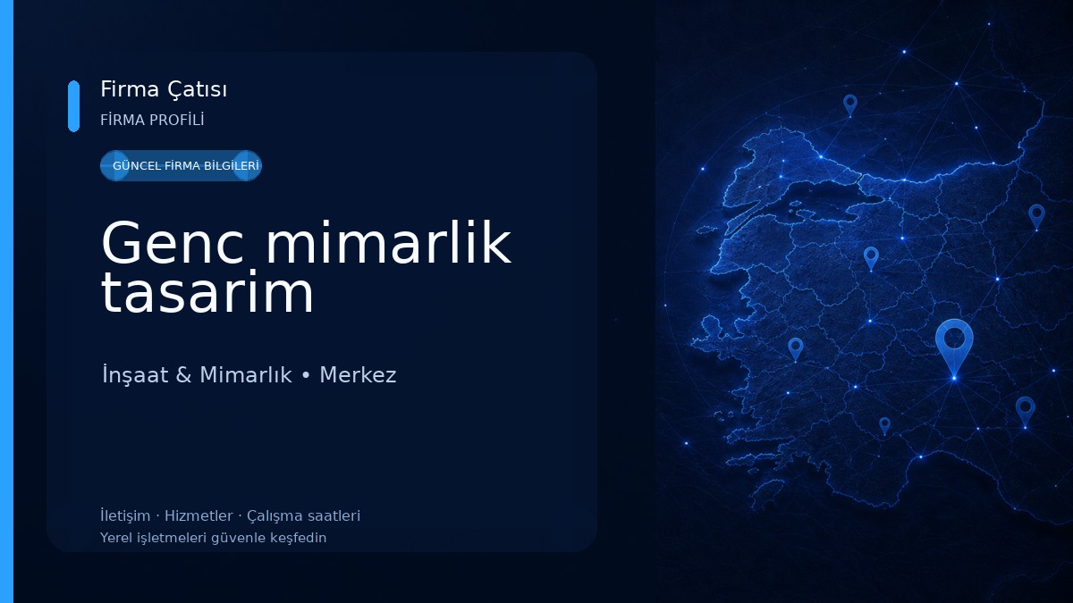 Genc mimarlik tasarim
