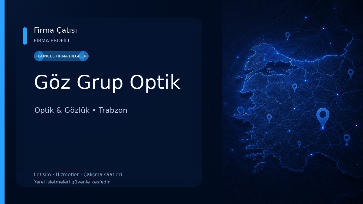 Göz Grup Optik Optik & Gözlük