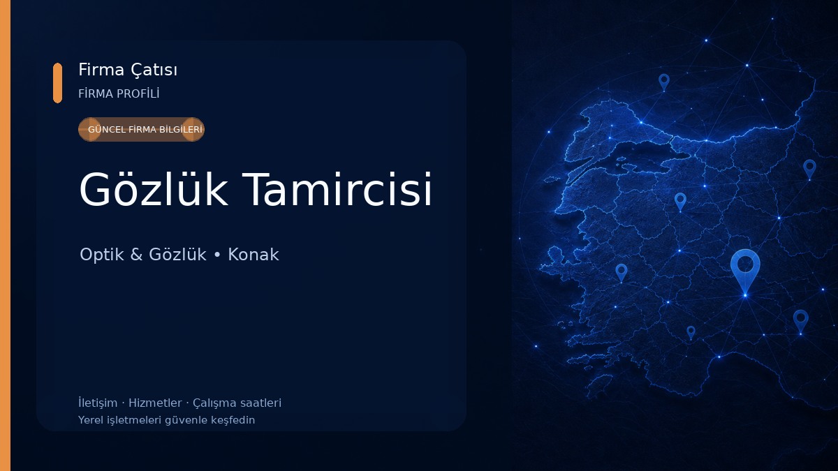Gözlük Tamircisi Optik & Gözlük