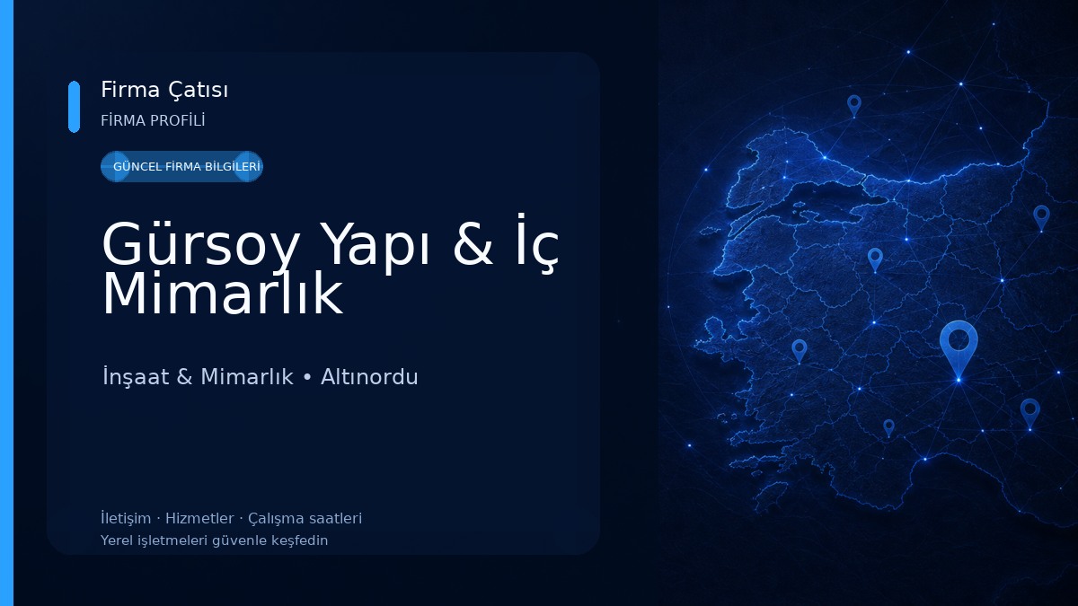Gürsoy Yapı & İç Mimarlık İnşaat & Mimarlık