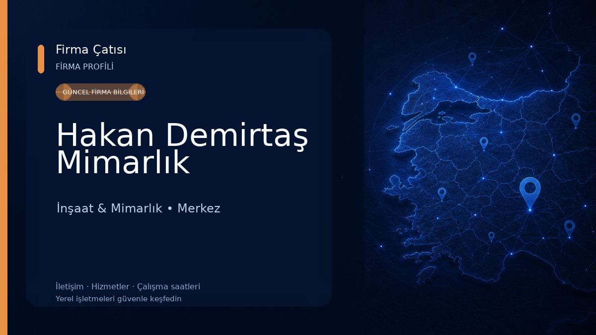 Hakan Demirtaş Mimarlık İnşaat & Mimarlık