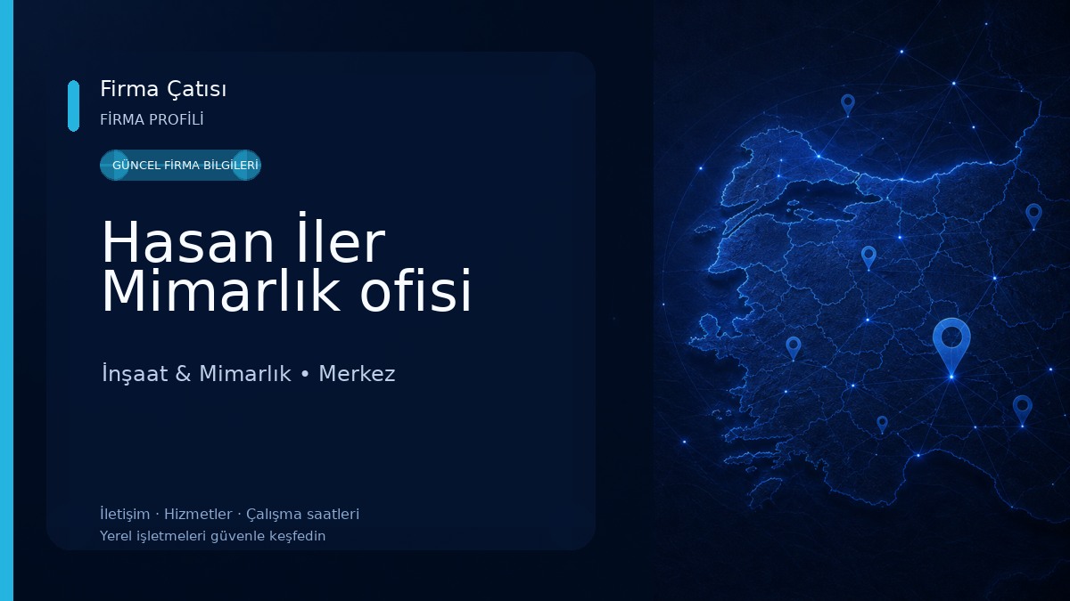 Hasan İler Mimarlık ofisi İnşaat & Mimarlık