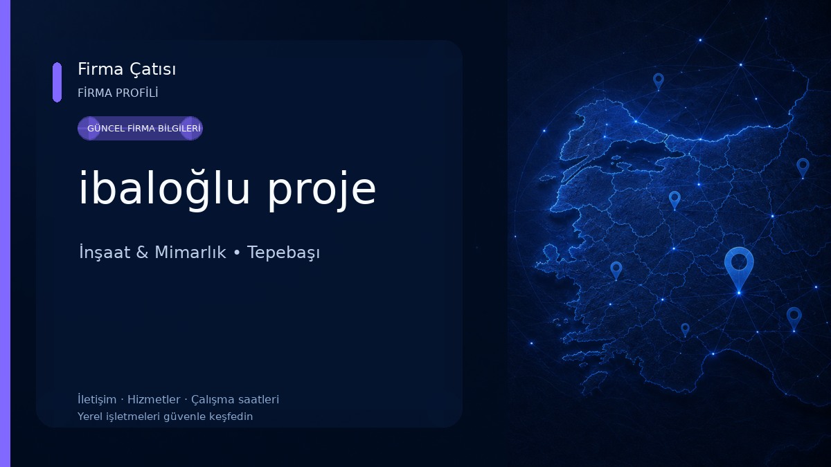 ibaloğlu proje 