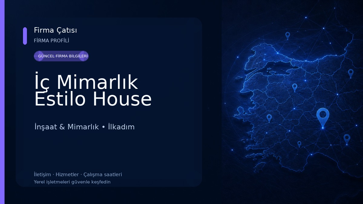 İç Mimarlık Estilo House İnşaat & Mimarlık
