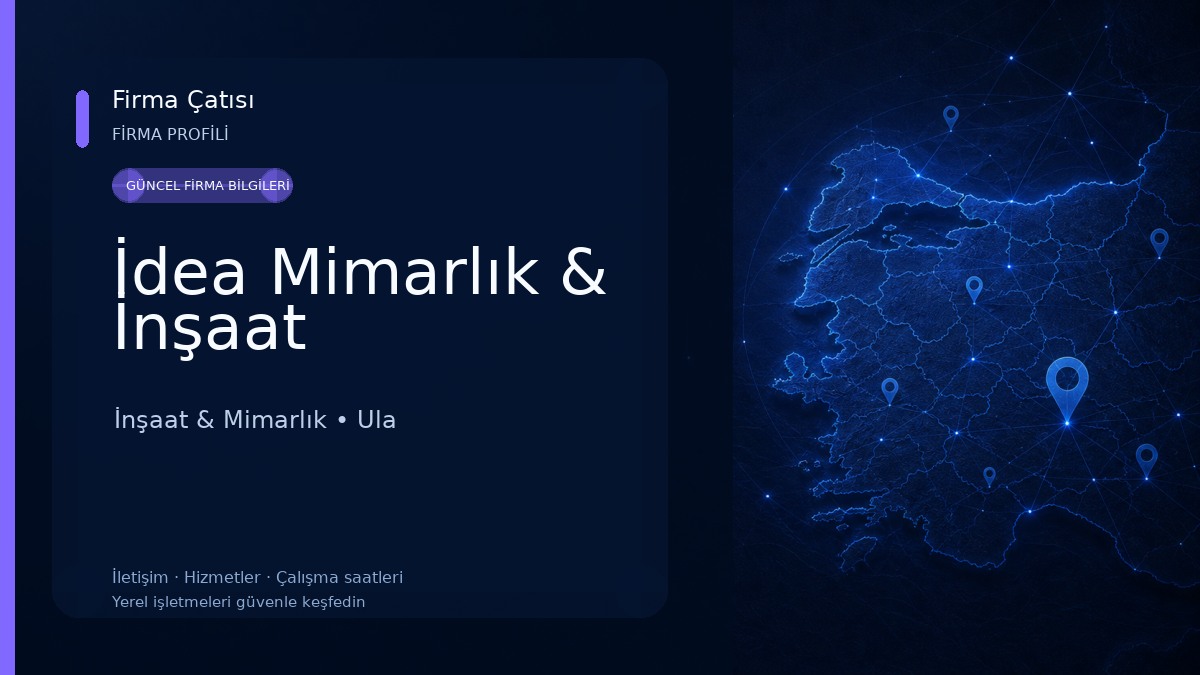 İdea Mimarlık & İnşaat İnşaat & Mimarlık