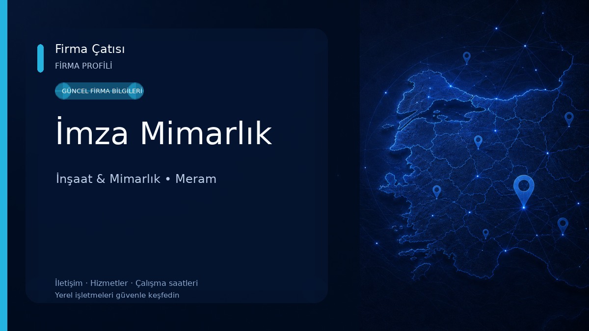 İmza Mimarlık İnşaat & Mimarlık